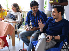Akhil Movie Working Stills